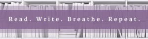 Banner reading "Read Write Breathe Repeat "
